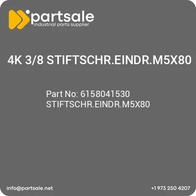 6158041530-stiftschreindrm5x80