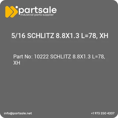 10222-schlitz-88x13-l78-xh