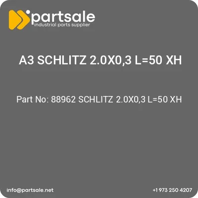 88962-schlitz-20x03-l50-xh