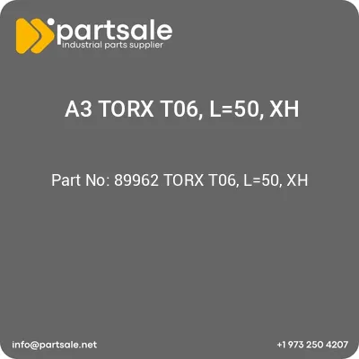 89962-torx-t06-l50-xh