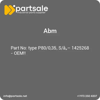 type-p80035-sa-1425268-oem