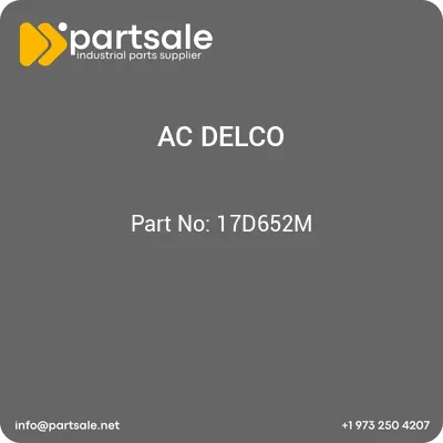 ac-delco-17d652m