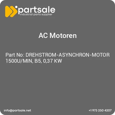 drehstrom-asynchron-motor-1500umin-b5-037-kw