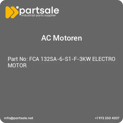 fca-132sa-6-s1-f-3kw-electro-motor