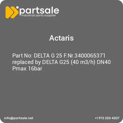 delta-g-25-fnr3400065371-replaced-by-delta-g25-40-m3h-dn40-pmax-16bar