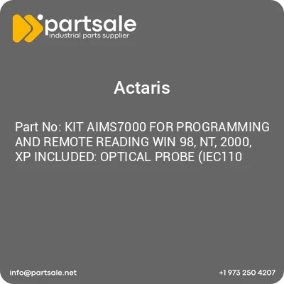 actaris-kit-aims7000-for-programming-and-remote-reading-win-98-nt-2000-xp-included-optical-probe-iec110