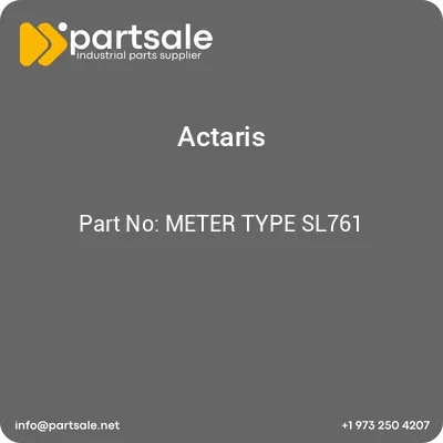 actaris-meter-type-sl761