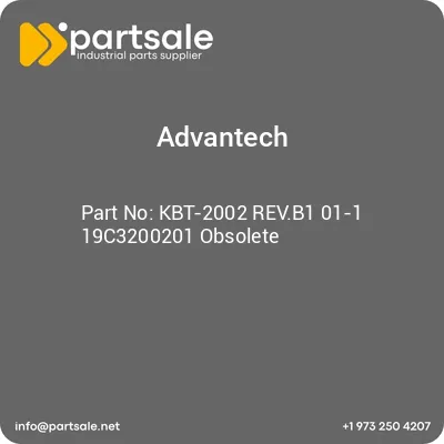 advantech-kbt-2002-revb1-01-1-19c3200201-obsolete