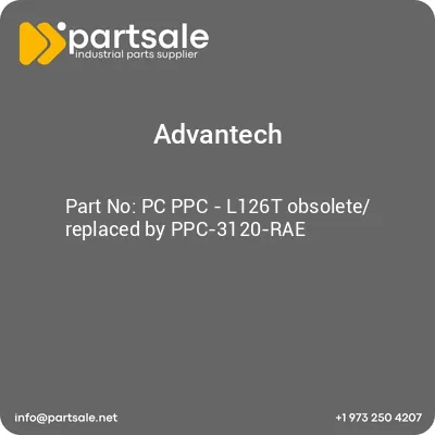 pc-ppc-l126t-obsolete-replaced-by-ppc-3120-rae