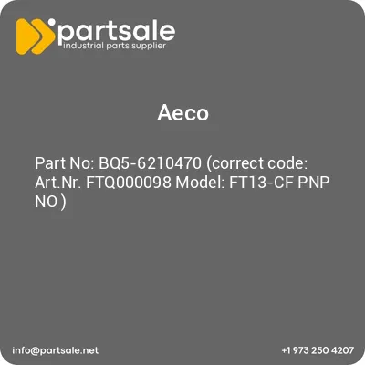 aeco-bq5-6210470-correct-code-artnr-ftq000098-model-ft13-cf-pnp-no