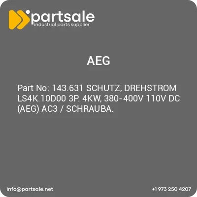 143631-schutz-drehstrom-ls4k10d00-3p-4kw-380-400v-110v-dc-aeg-ac3-schrauba