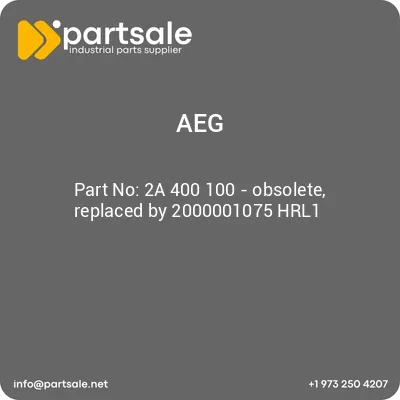 aeg-2a-400-100-obsolete-replaced-by-2000001075-hrl1