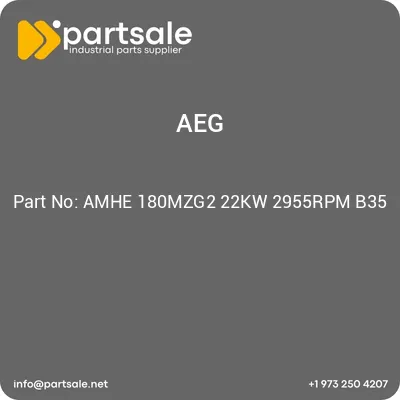 amhe-180mzg2-22kw-2955rpm-b35