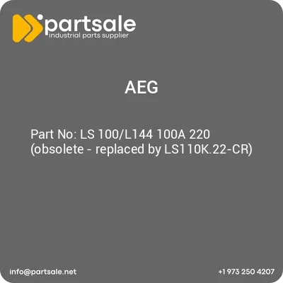 aeg-ls-100l144-100a-220-obsolete-replaced-by-ls110k22-cr