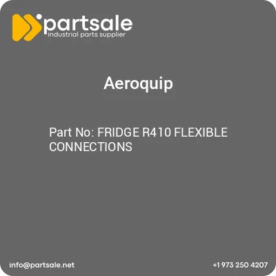 fridge-r410-flexible-connections