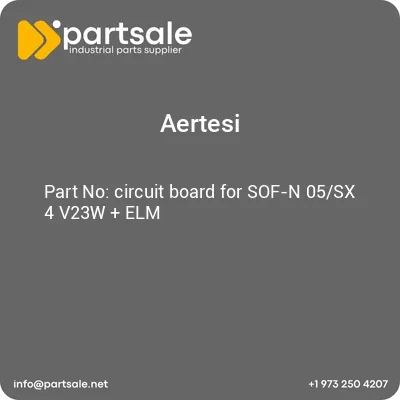 circuit-board-for-sof-n-05sx-4-v23w-elm