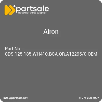 cds125185wh410bcaora122950-oem