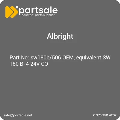 sw180b506-oem-equivalent-sw-180-b-4-24v-co