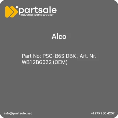 psc-b6s-dbk-art-nr-wb12bg022-oem