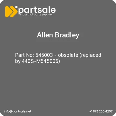 allen-bradley-545003-obsolete-replaced-by-440s-m545005