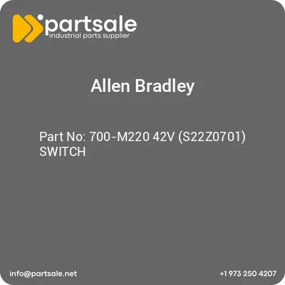 allen-bradley-700-m220-42v-s22z0701-switch