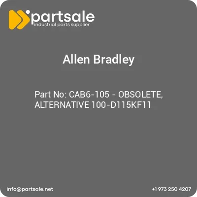 allen-bradley-cab6-105-obsolete-alternative-100-d115kf11