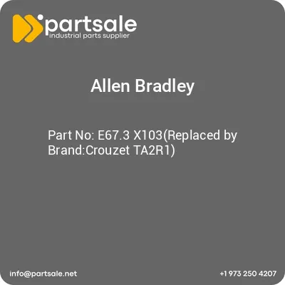 allen-bradley-e673-x103replaced-by-brandcrouzet-ta2r1