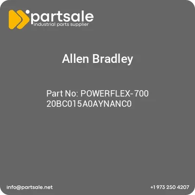 allen-bradley-powerflex-700-20bc015a0aynanc0