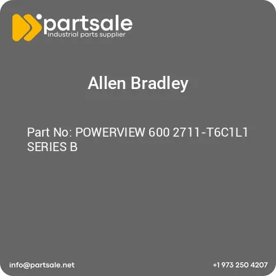 allen-bradley-powerview-600-2711-t6c1l1-series-b