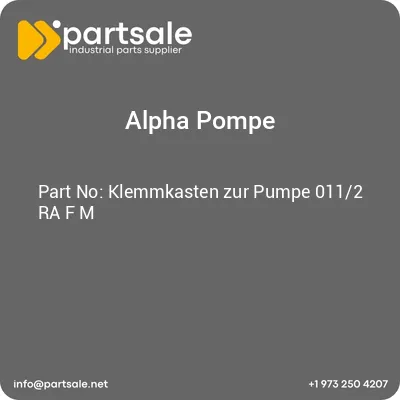 alpha-pompe-klemmkasten-zur-pumpe-0112-ra-f-m