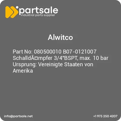 080500010-b07-0121007-schalldampfer-34bspt-max-10-bar-ursprung-vereinigte-staaten-von-amerika