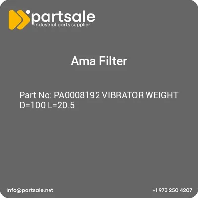 pa0008192-vibrator-weight-d100-l205