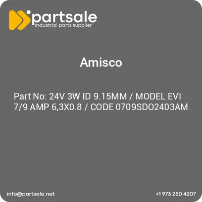 24v-3w-id-915mm-model-evi-79-amp-63x08-code-0709sdo2403am