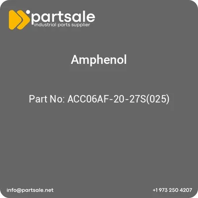 amphenol-acc06af-20-27s025