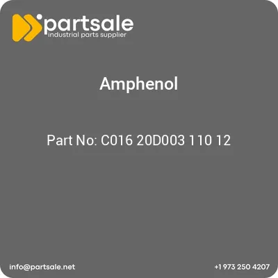 amphenol-c016-20d003-110-12