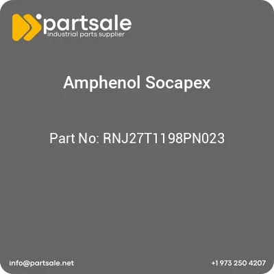 amphenol-socapex-rnj27t1198pn023