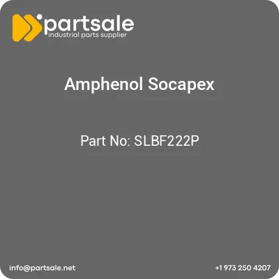 amphenol-socapex-slbf222p