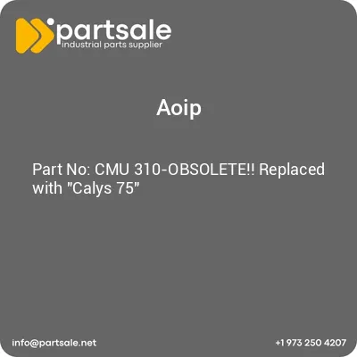 cmu-310-obsolete-replaced-with-calys-75