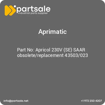 apricol-230v-se-saar-obsoletereplacement-43503023