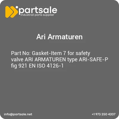 gasket-item-7-for-safety-valve-ari-armaturen-type-ari-safe-p-fig-921-en-iso-4126-1