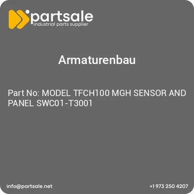 model-tfch100-mgh-sensor-and-panel-swc01-t3001