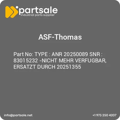 type-anr-20250089-snr-83015232-nicht-mehr-verfugbar-ersatzt-durch-20251355