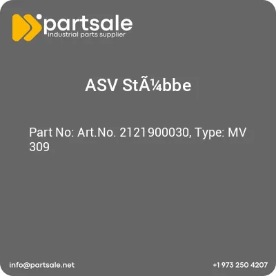 asv-sta14bbe-artno-2121900030-type-mv-309