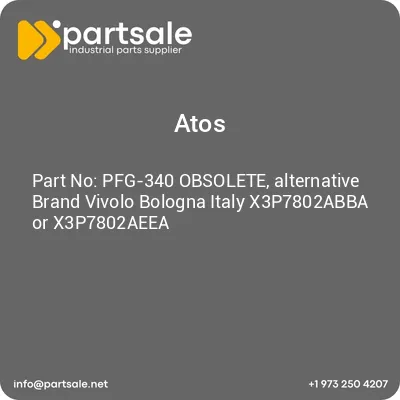 pfg-340-obsolete-alternative-brand-vivolo-bologna-italy-x3p7802abba-or-x3p7802aeea