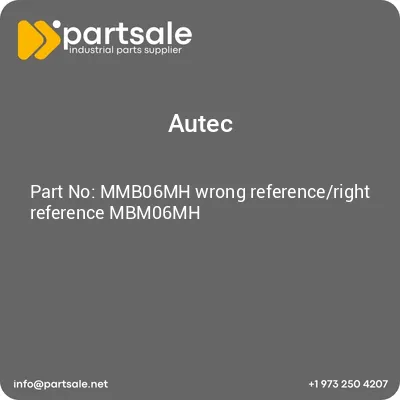 autec-mmb06mh-wrong-referenceright-reference-mbm06mh