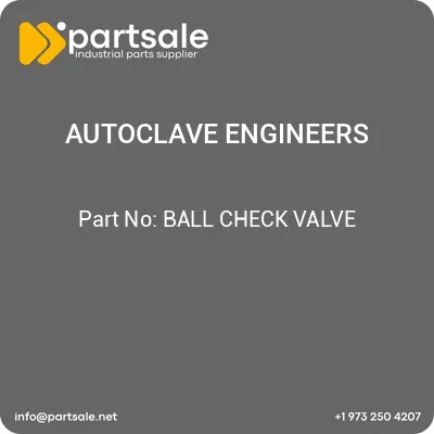 ball-check-valve