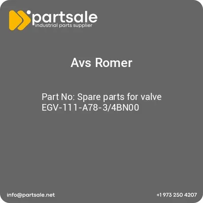 spare-parts-for-valve-egv-111-a78-34bn00