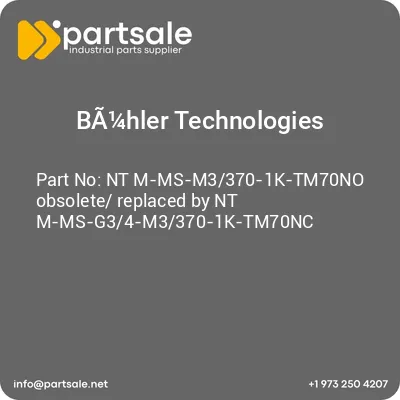 ba14hler-technologies-nt-m-ms-m3370-1k-tm70no-obsolete-replaced-by-nt-m-ms-g34-m3370-1k-tm70nc