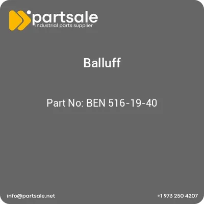 balluff-ben-516-19-40