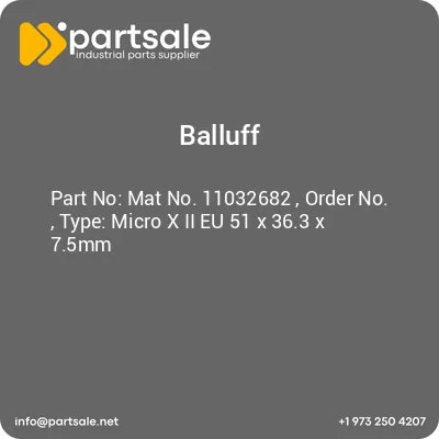 balluff-mat-no-11032682-order-no-type-micro-x-ii-eu-51-x-363-x-75mm
